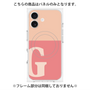 プレミアムパネル with MagSafe［ オリジナル - initial two tone - G pink ］