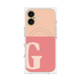 プレミアムパネル with MagSafe［ オリジナル - initial two tone - G pink ］