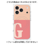 プレミアムパネル with MagSafe［ オリジナル - initial two tone - G pink ］