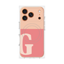 プレミアムパネル with MagSafe［ オリジナル - initial two tone - G pink ］