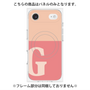 プレミアムパネル with MagSafe［ オリジナル - initial two tone - G pink ］