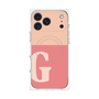 プレミアムパネル with MagSafe［ オリジナル - initial two tone - G pink ］