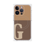 プレミアムパネル with MagSafe［ オリジナル - initial two tone - G brown ］