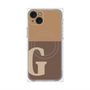プレミアムパネル with MagSafe［ オリジナル - initial two tone - G brown ］