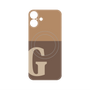 プレミアムパネル with MagSafe［ オリジナル - initial two tone - G brown ］
