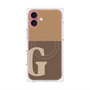 プレミアムパネル with MagSafe［ オリジナル - initial two tone - G brown ］