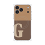 プレミアムパネル with MagSafe［ オリジナル - initial two tone - G brown ］