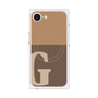 プレミアムパネル with MagSafe［ オリジナル - initial two tone - G brown ］