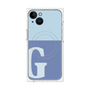 プレミアムパネル with MagSafe［ オリジナル - initial two tone - G blue ］