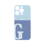 プレミアムパネル with MagSafe［ オリジナル - initial two tone - G blue ］