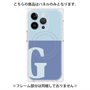 プレミアムパネル with MagSafe［ オリジナル - initial two tone - G blue ］