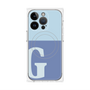 プレミアムパネル with MagSafe［ オリジナル - initial two tone - G blue ］