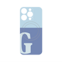 プレミアムパネル with MagSafe［ オリジナル - initial two tone - G blue ］