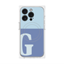 プレミアムパネル with MagSafe［ オリジナル - initial two tone - G blue ］