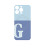 プレミアムパネル with MagSafe［ オリジナル - initial two tone - G blue ］