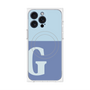 プレミアムパネル with MagSafe［ オリジナル - initial two tone - G blue ］