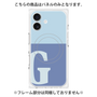 プレミアムパネル with MagSafe［ オリジナル - initial two tone - G blue ］