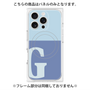 プレミアムパネル with MagSafe［ オリジナル - initial two tone - G blue ］