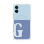プレミアムパネル with MagSafe［ オリジナル - initial two tone - G blue ］