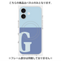 プレミアムパネル with MagSafe［ オリジナル - initial two tone - G blue ］