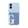プレミアムパネル with MagSafe［ オリジナル - initial two tone - G blue ］