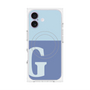 プレミアムパネル with MagSafe［ オリジナル - initial two tone - G blue ］