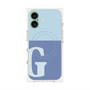 プレミアムパネル with MagSafe［ オリジナル - initial two tone - G blue ］