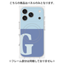 プレミアムパネル with MagSafe［ オリジナル - initial two tone - G blue ］