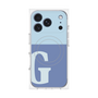 プレミアムパネル with MagSafe［ オリジナル - initial two tone - G blue ］