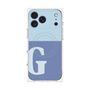 プレミアムパネル with MagSafe［ オリジナル - initial two tone - G blue ］