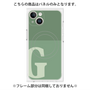 プレミアムパネル with MagSafe［ オリジナル - initial two tone - G green ］