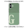 プレミアムパネル with MagSafe［ オリジナル - initial two tone - G green ］