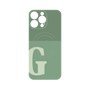 プレミアムパネル with MagSafe［ オリジナル - initial two tone - G green ］