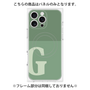 プレミアムパネル with MagSafe［ オリジナル - initial two tone - G green ］