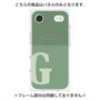 プレミアムパネル with MagSafe［ オリジナル - initial two tone - G green ］
