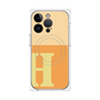 プレミアムパネル with MagSafe［ オリジナル - initial two tone - H orange ］
