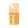 プレミアムパネル with MagSafe［ オリジナル - initial two tone - H orange ］