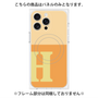 プレミアムパネル with MagSafe［ オリジナル - initial two tone - H orange ］