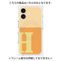 プレミアムパネル with MagSafe［ オリジナル - initial two tone - H orange ］