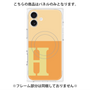 プレミアムパネル with MagSafe［ オリジナル - initial two tone - H orange ］