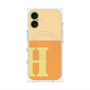 プレミアムパネル with MagSafe［ オリジナル - initial two tone - H orange ］