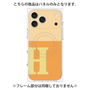 プレミアムパネル with MagSafe［ オリジナル - initial two tone - H orange ］