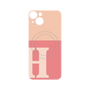 プレミアムパネル with MagSafe［ オリジナル - initial two tone - H pink ］