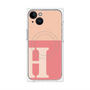 プレミアムパネル with MagSafe［ オリジナル - initial two tone - H pink ］