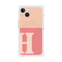 プレミアムパネル with MagSafe［ オリジナル - initial two tone - H pink ］