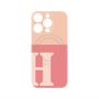 プレミアムパネル with MagSafe［ オリジナル - initial two tone - H pink ］