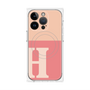プレミアムパネル with MagSafe［ オリジナル - initial two tone - H pink ］