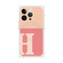 プレミアムパネル with MagSafe［ オリジナル - initial two tone - H pink ］