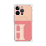 プレミアムパネル with MagSafe［ オリジナル - initial two tone - H pink ］