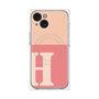 プレミアムパネル with MagSafe［ オリジナル - initial two tone - H pink ］